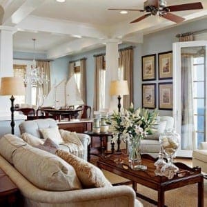 coastal chic design beach inspired home.