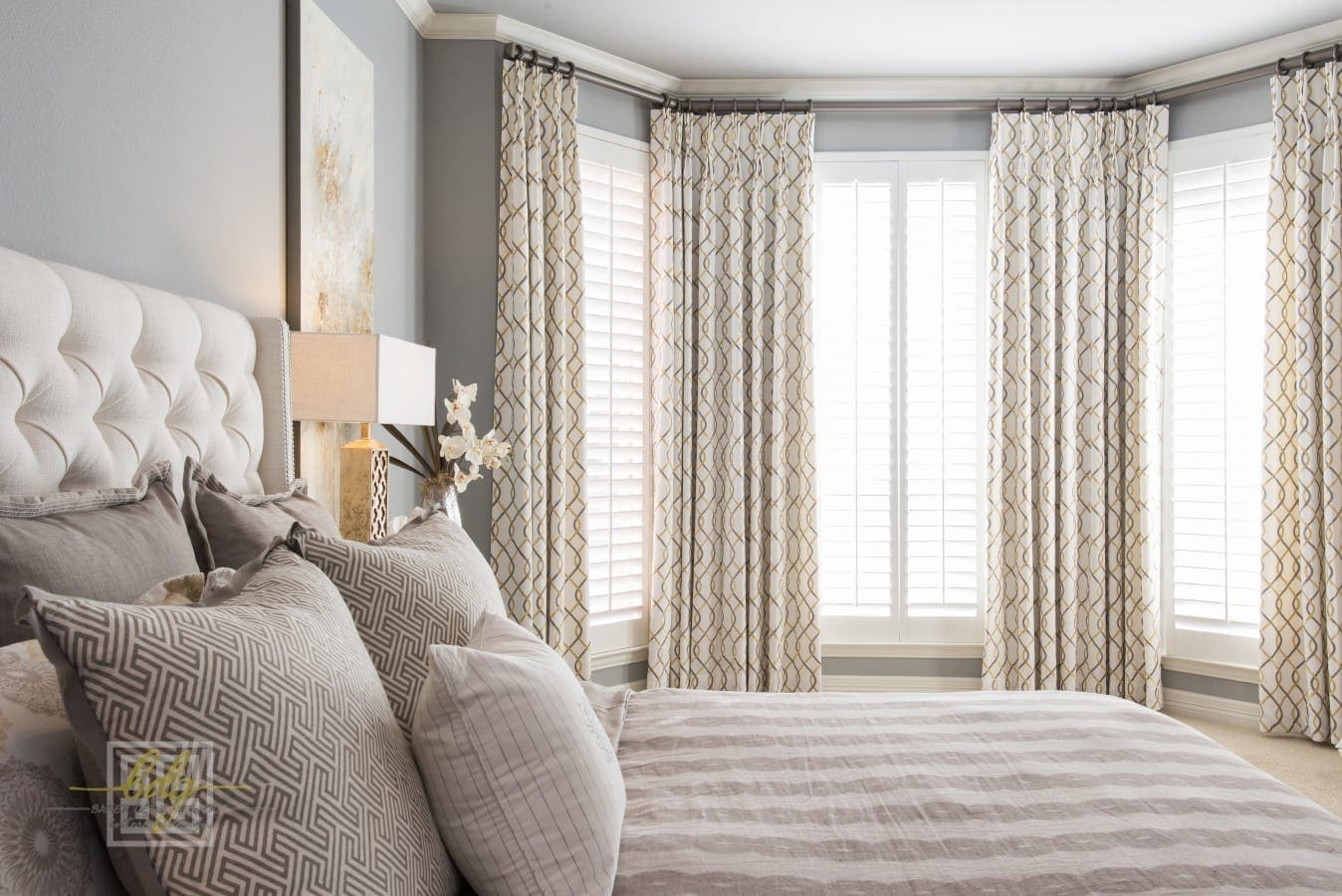 dallas interior design master bedroom